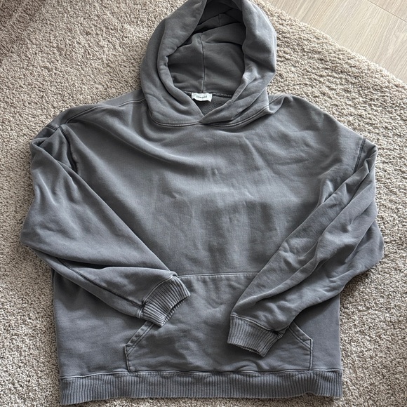 ELWOOD Grey Hoodie - Picture 1 of 4